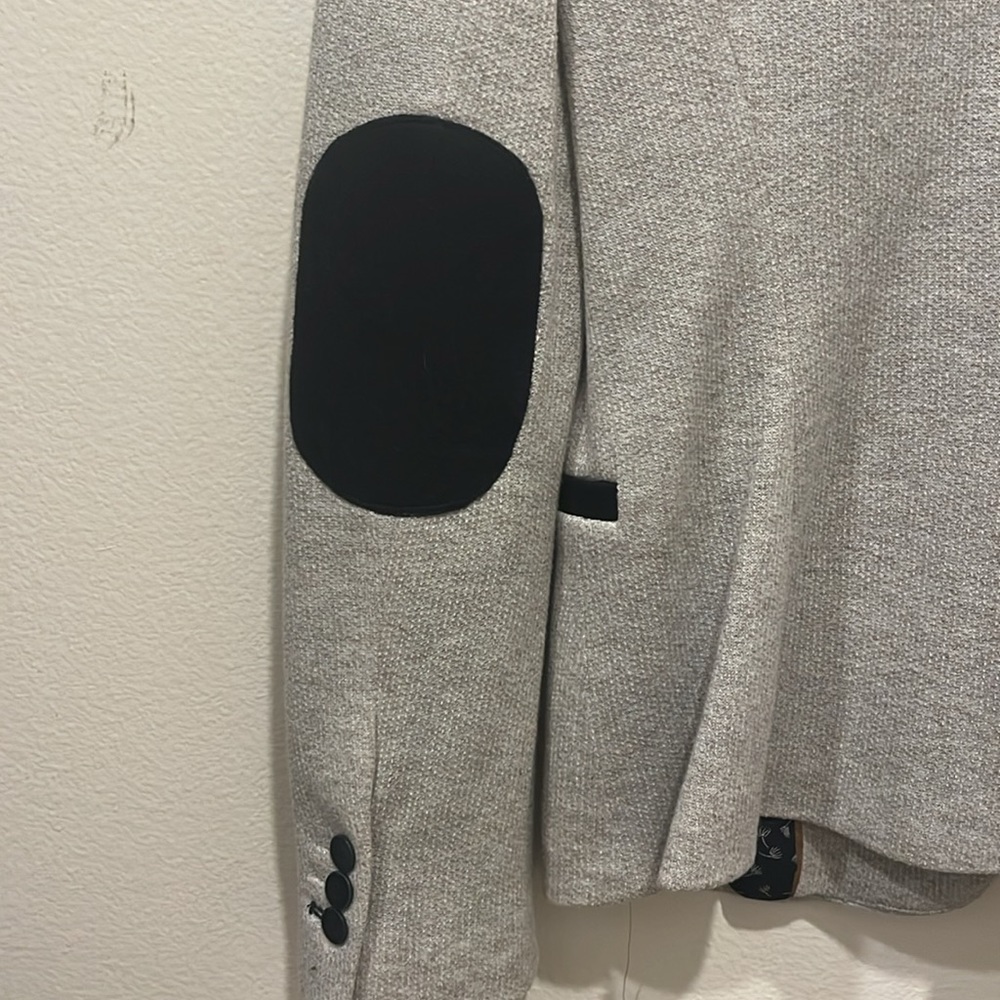 Zara Chic Preppy Gray Blazer - image 7